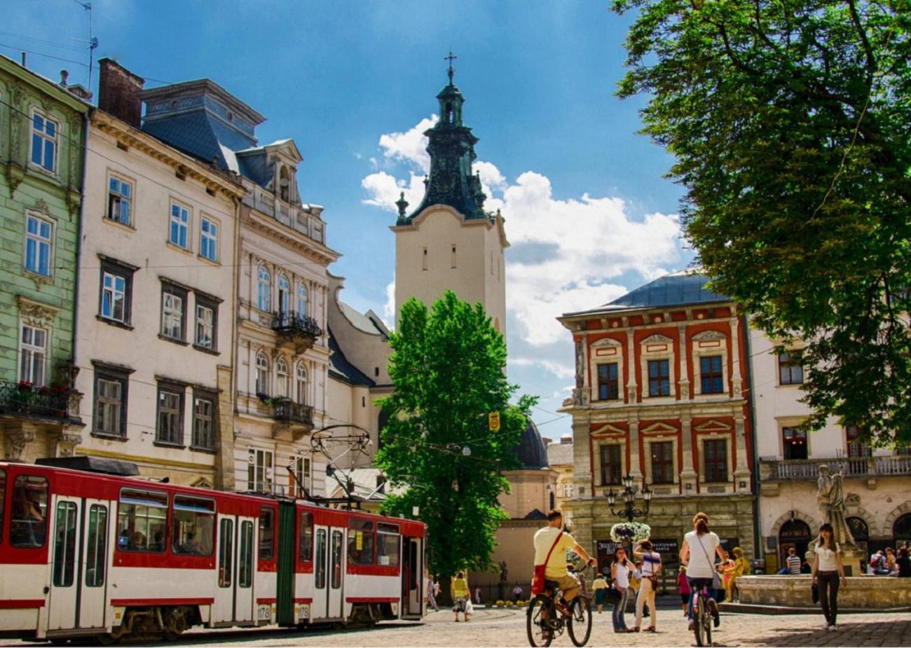 Люкс Апартаменти На Площі Ринок Lviv Dış mekan fotoğraf