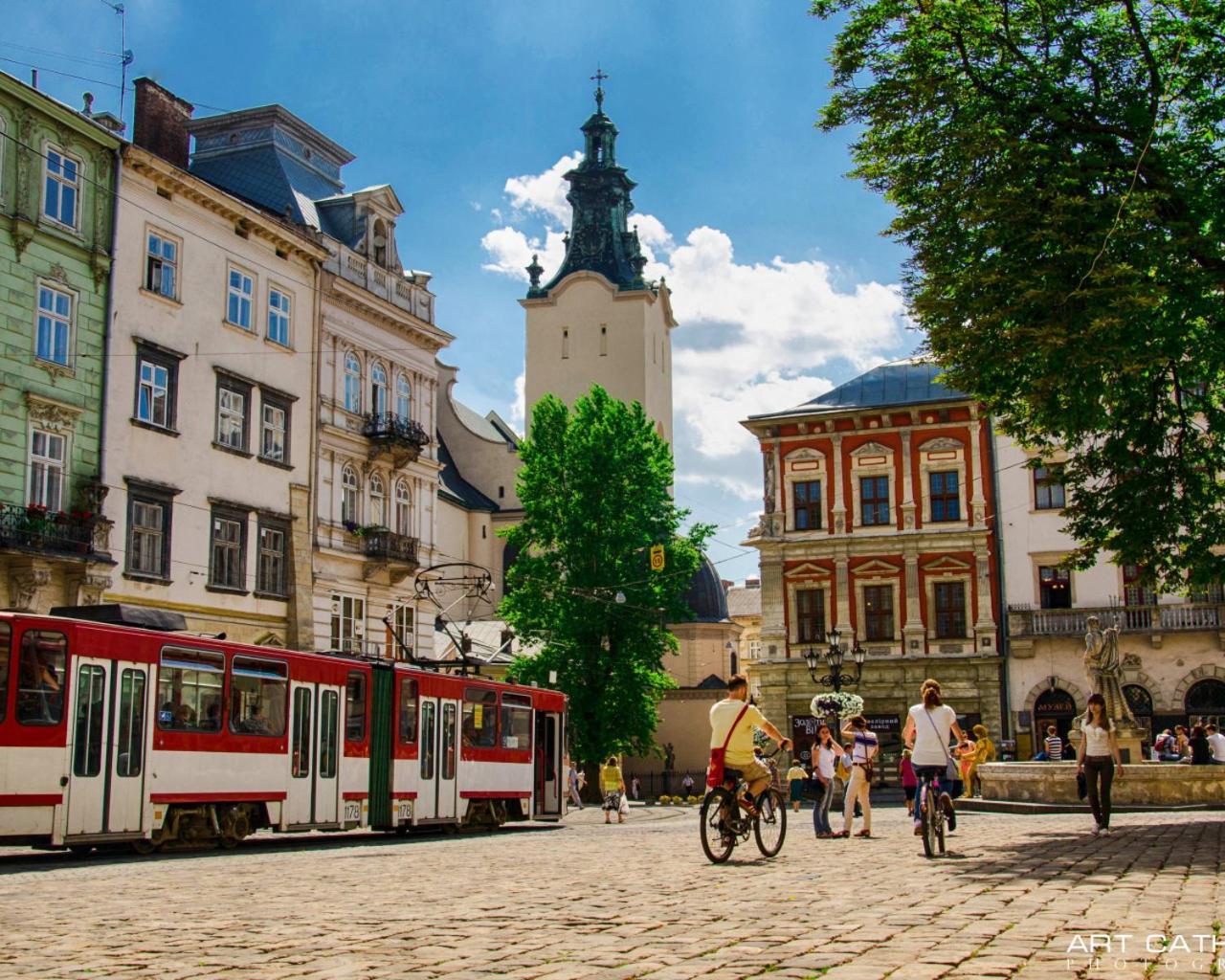 Люкс Апартаменти На Площі Ринок Lviv Dış mekan fotoğraf